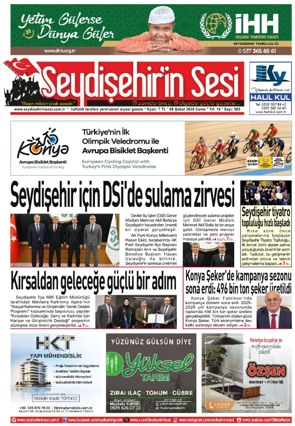 Seydişehir'in Sesi 04 Şubat 2026
