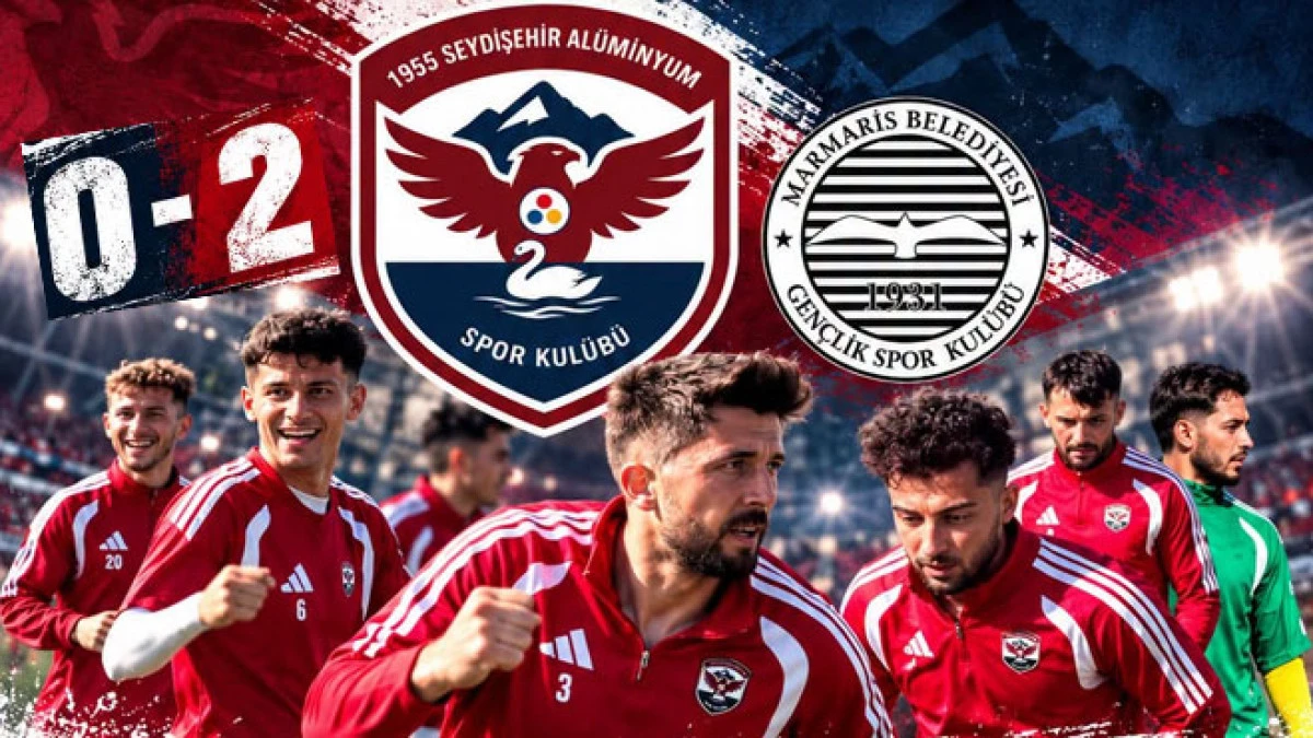 1955 Seydişehir Al&uuml;minyumspor&rsquo;dan deplasmanda 2-0&rsquo;lık galibiyet