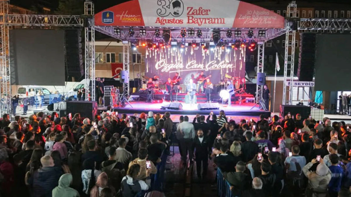 30 Ağustos Zafer Bayramı kutlamaları sona erdi
