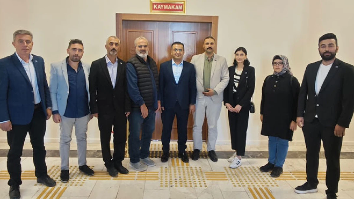 Anahtar Parti’den Kaymakam Kıyıcı’ya ziyaret