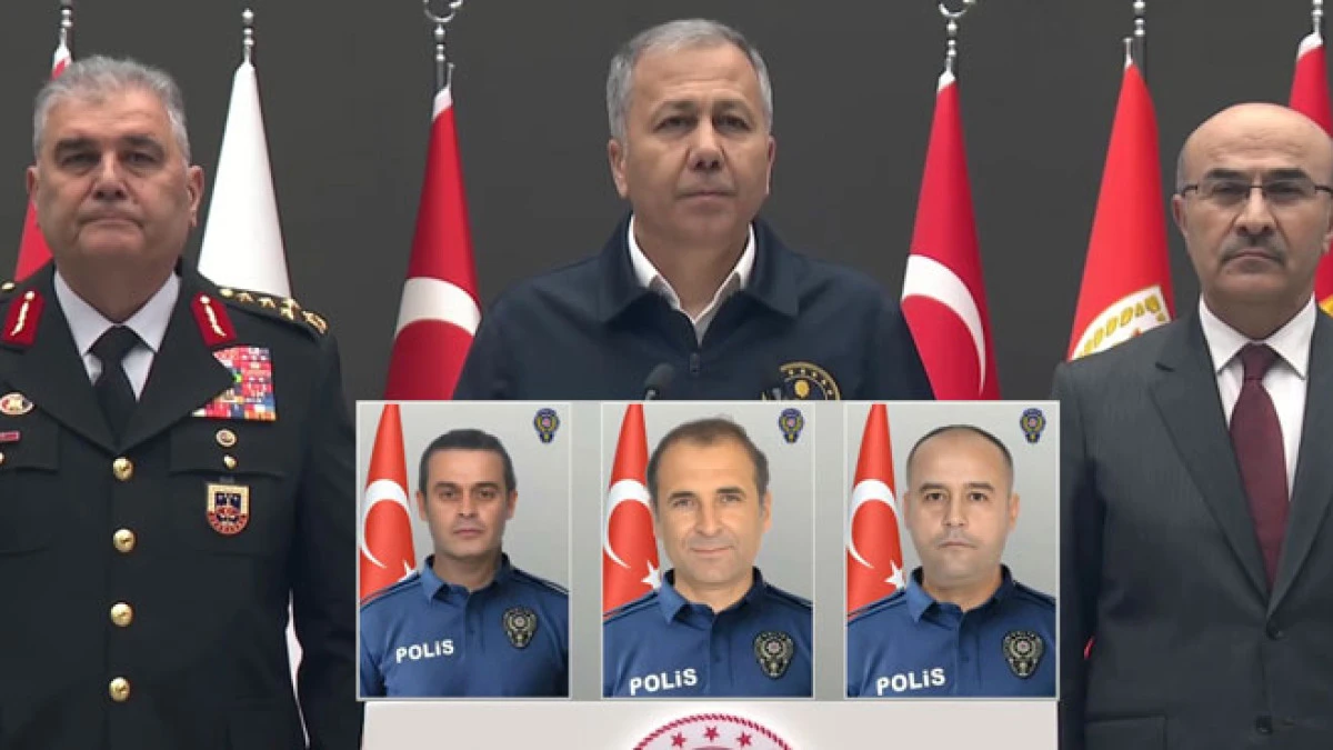 Bakan Yerlikaya a&ccedil;ıkladı! 3 polisimiz şehit oldu