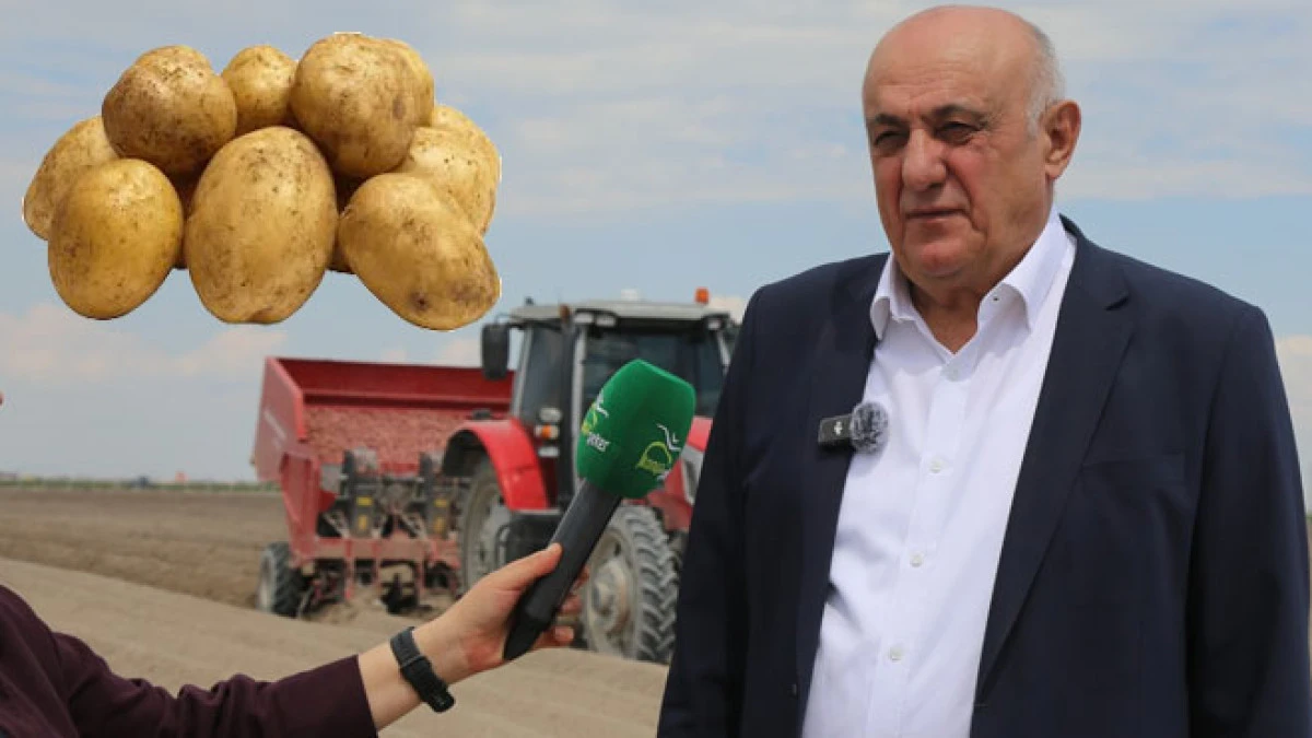 Başkan Erkoyuncu patates ekimine katıldı: bağımlılık bitiyor, kapasite artıyor!