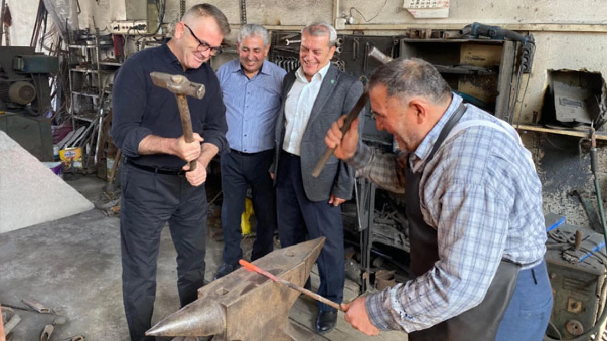 Başkan Ustaoğlu ve Aypar’dan Ahilik Haftası ziyareti