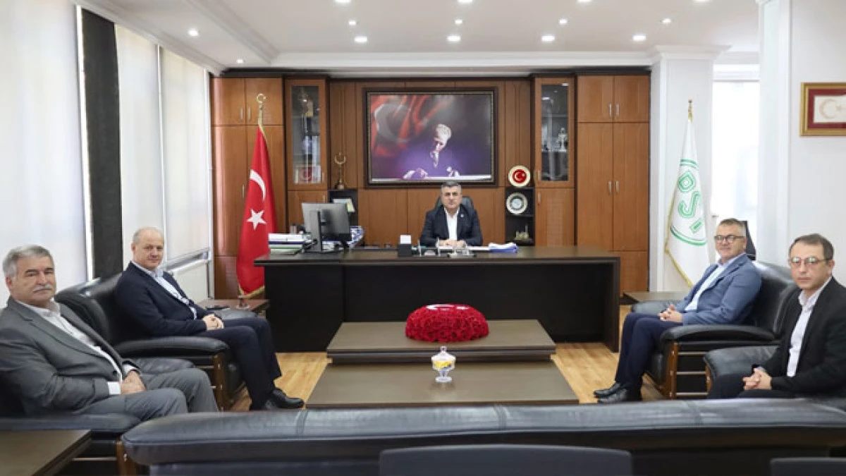 Başkanlar su yatırımları i&ccedil;in Konya&rsquo;da