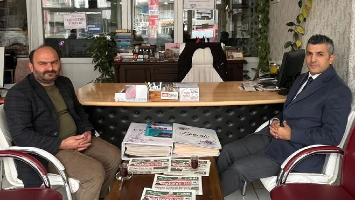 Başsavcı Özkılıç’tan Seydişehir Sesi Gazetesi’ne ziyaret