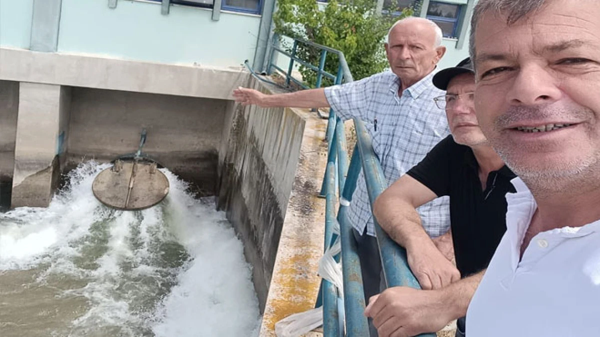 Beklenen haber geldi: Su pompaları açıldı
