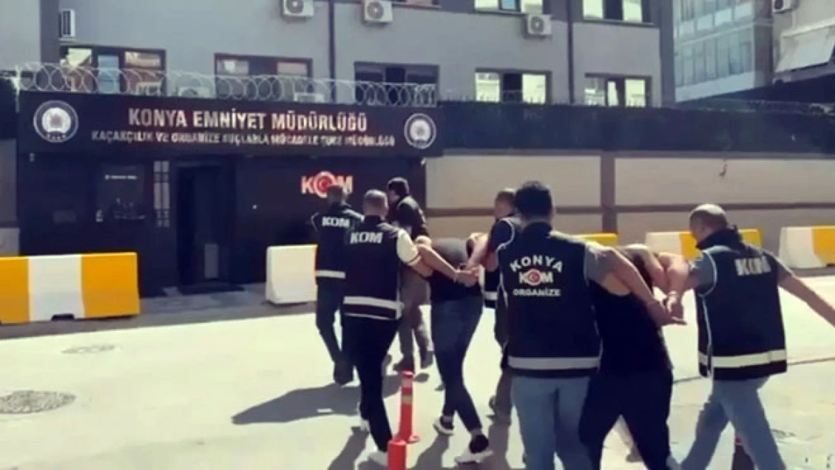Beyşehir, Konya ve Ereğli'de &lsquo;Kıska&ccedil;&rsquo; operasyonu! 20 g&ouml;zaltı