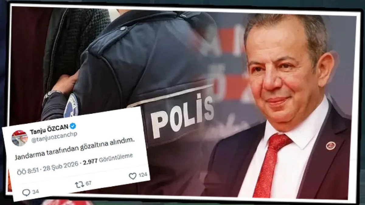 Bolu Belediye Başkanı Tanju &Ouml;zcan g&ouml;zaltına alındı