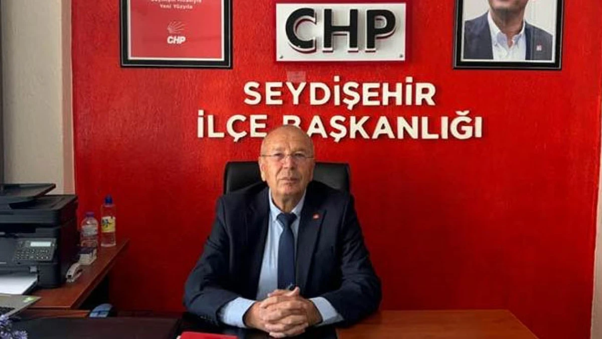 CHP Seydişehir İlçe Başkanı Özel, aday olmayacağını açıkladı