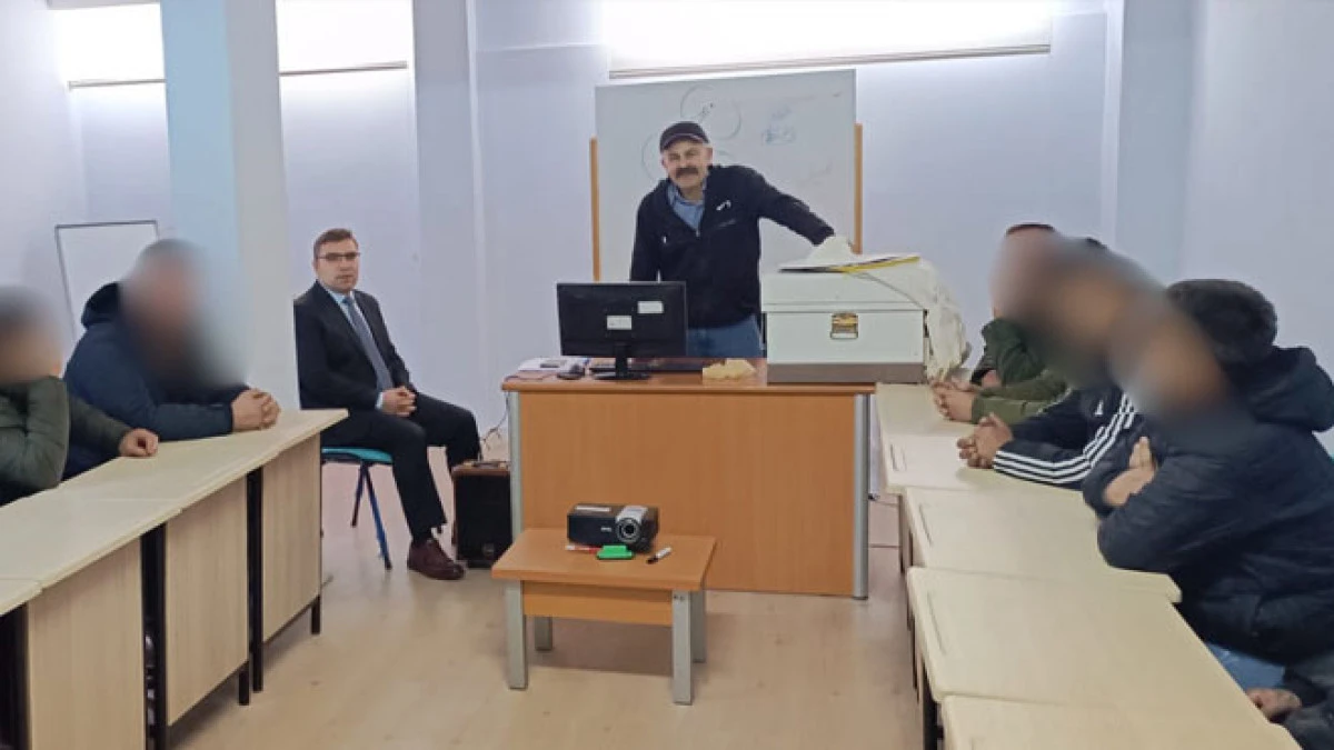 Denetimli serbestlikte arıcılık kursu başladı