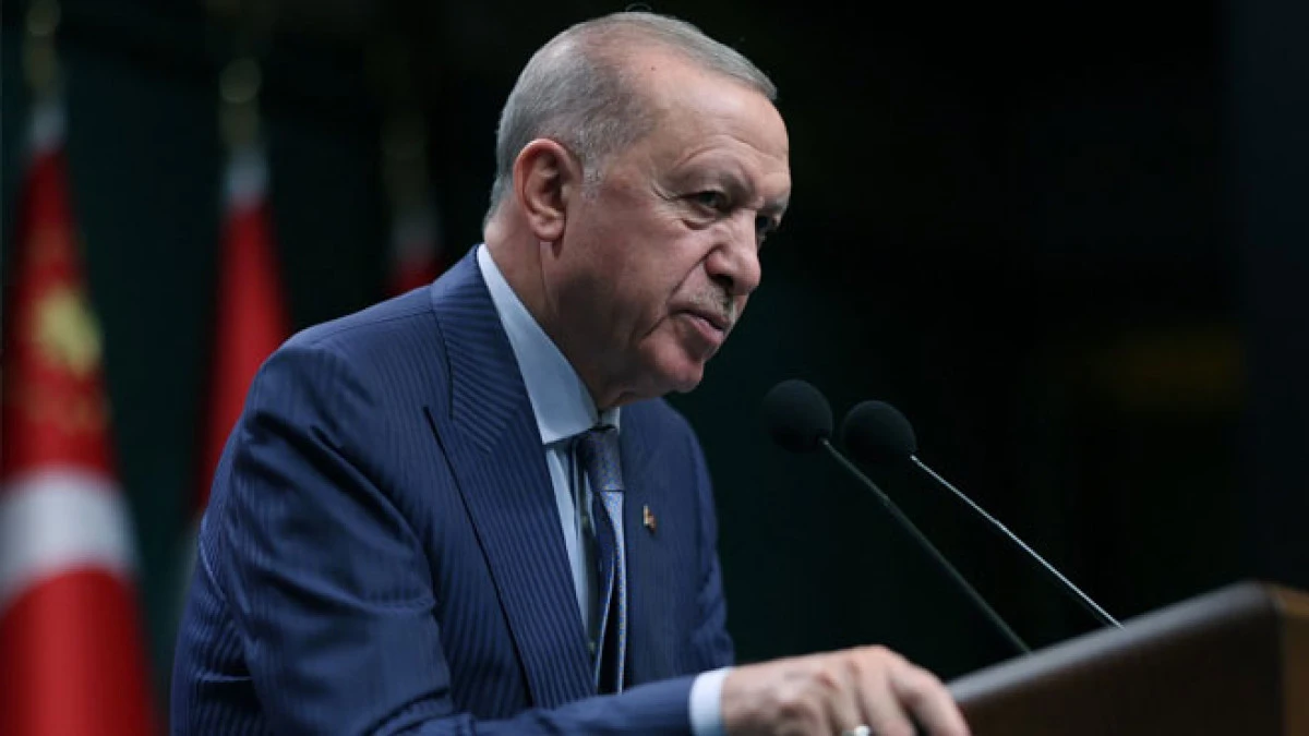 Erdoğan, 47 yıllık terör belası sona erme sürecine girmiştir