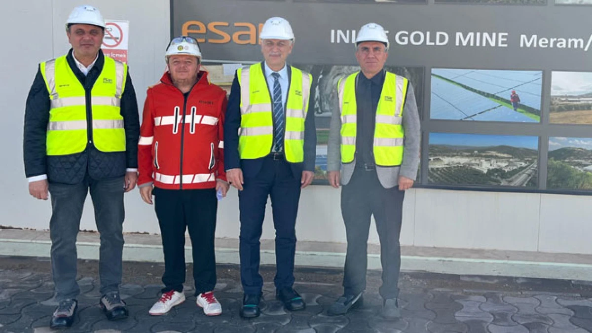 Esam Eczacıbaşı  ile meslek lisesi arasında işbirliği