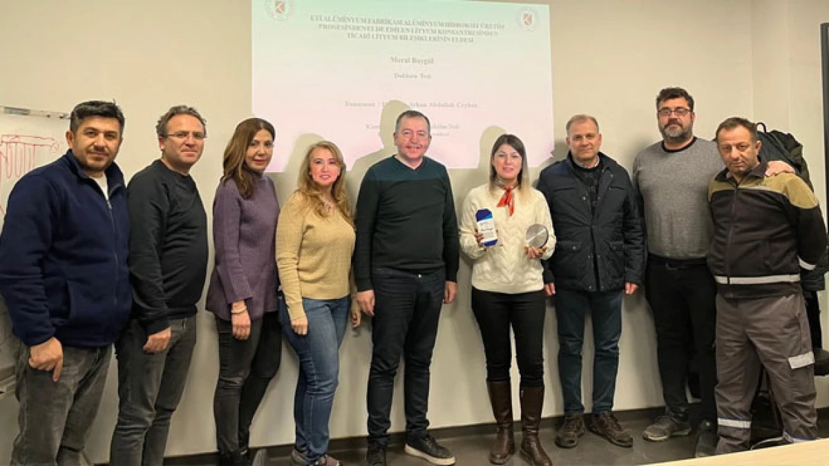 ETİ Al&uuml;minyum&rsquo;da gurur tablosu: Lityum karbonat &uuml;retimine patentli başarı