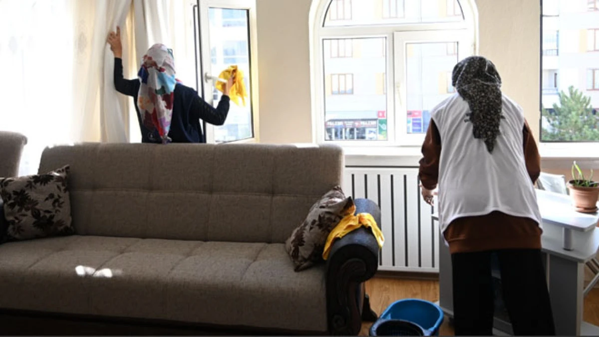 Evde temizlik projesine aralıksız devam ediyor