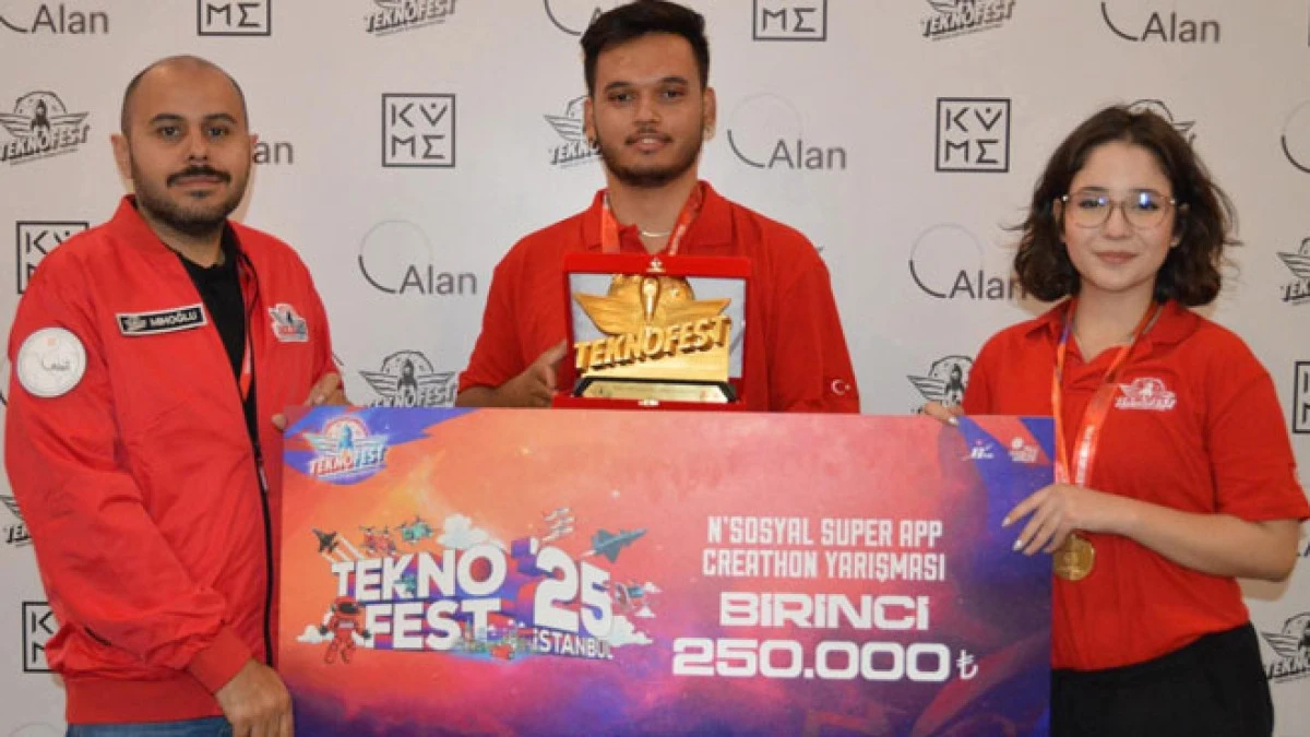 FİNDOMAP Takımı TEKNOFEST 2025’te Türkiye birincisi oldu