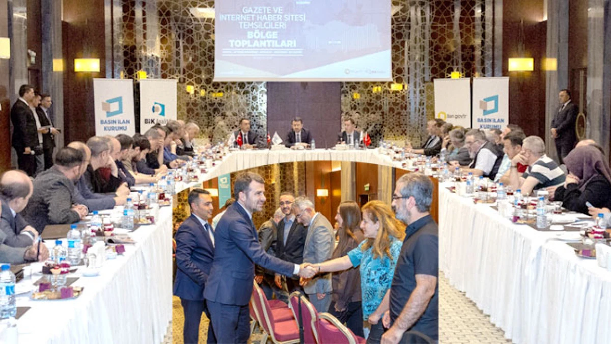 Genel M&uuml;d&uuml;r &Ccedil;ay, Konya&rsquo;da b&ouml;lge basınıyla buluştu