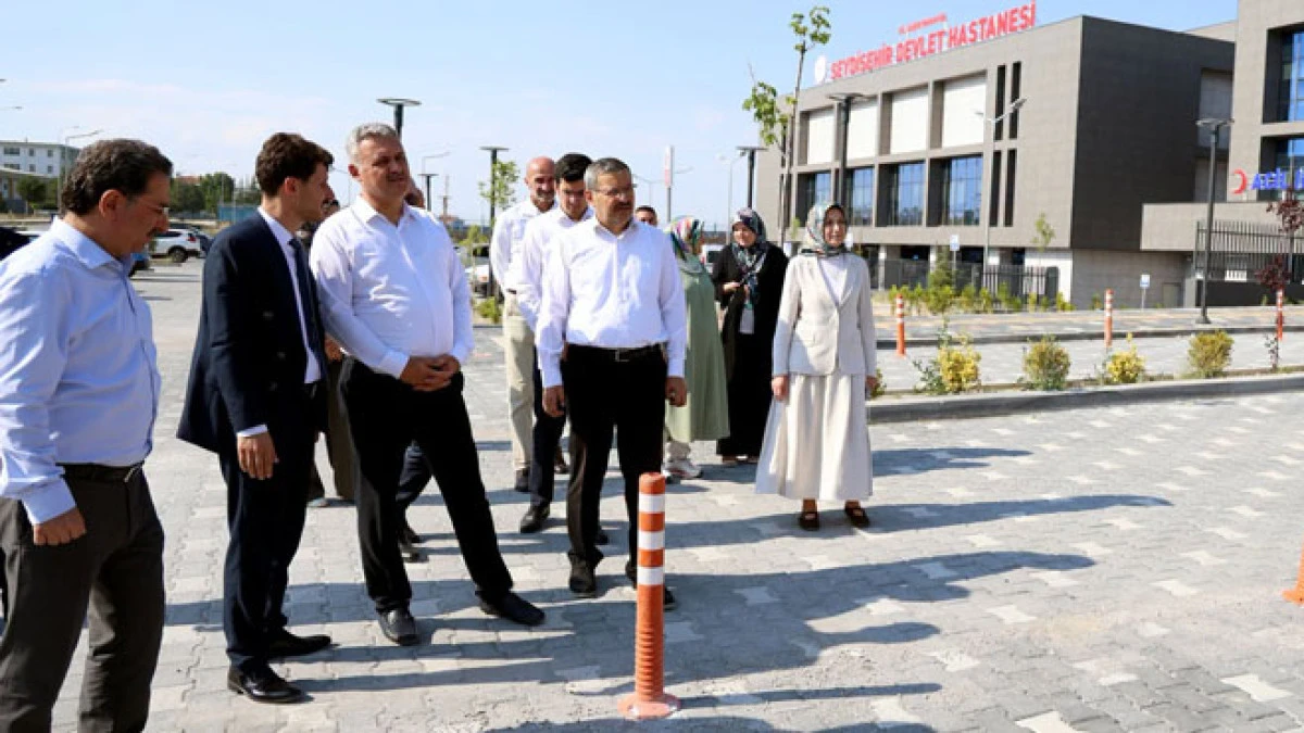 İl Sağlık M&uuml;d&uuml;r&uuml; Yavuz'dan sağlık yatırımlarına yakın takip
