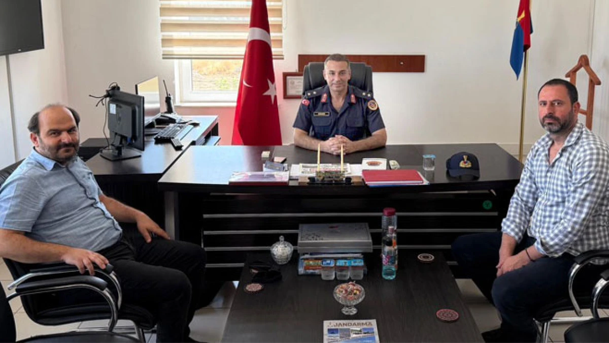İlçe Jandarma Komutanı Ökkeş Keser göreve başladı