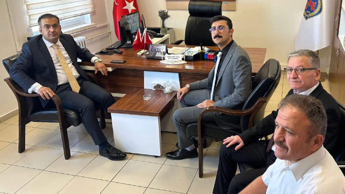 Kaymakam Kıyıcı’dan güvenlik ve asayiş birimlerine ziyaret