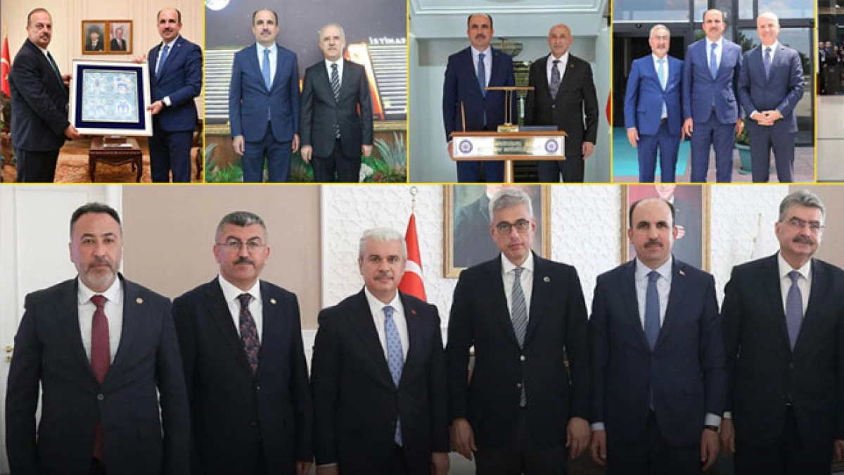 Konya heyetinden Ankara ziyareti