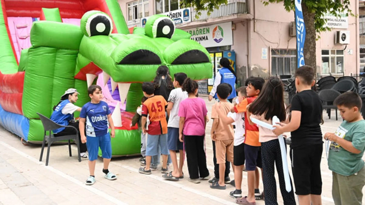 Mahallemde şenlik var, yaz seninle g&uuml;zel etkinlikleri başladı