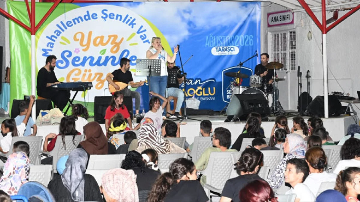Mahallemde şenlik var, yaz seninle g&uuml;zel etkinlikleri sona erdi