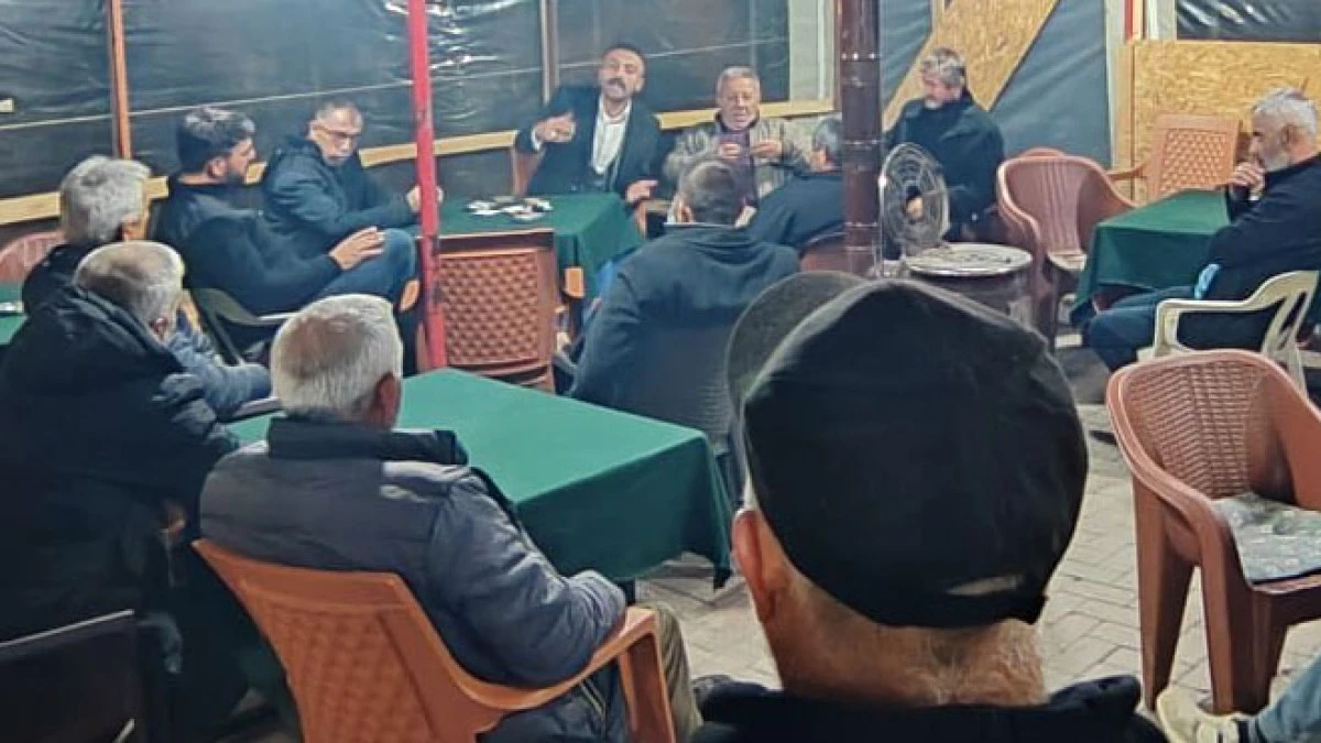 MHP Seydişehir’den mahalle ziyaretleri