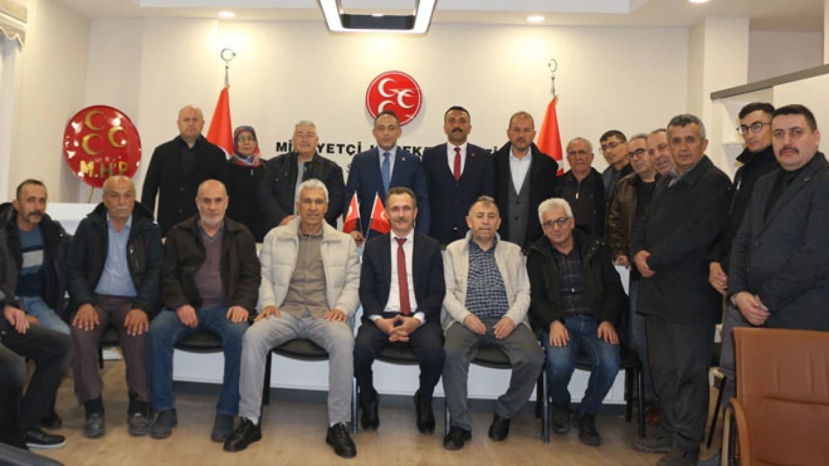 MHP&rsquo;de bayramlaşma buluşması