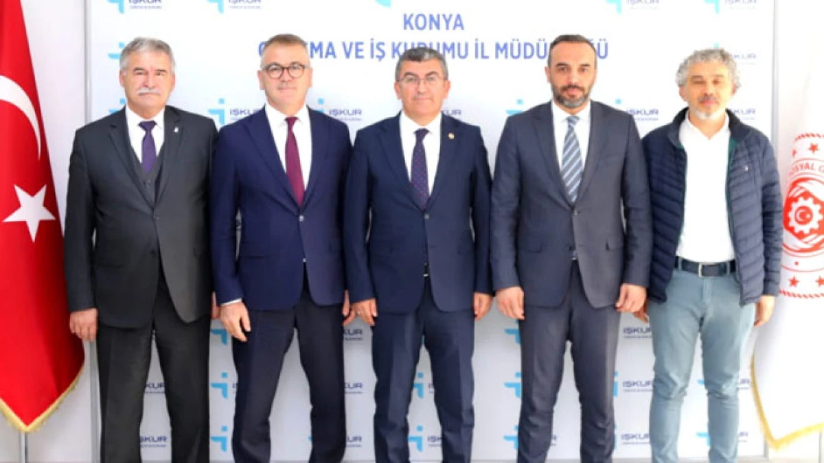 Milletvekili Ekici ve Seydişehir heyetinden Konya’da yoğun temas 