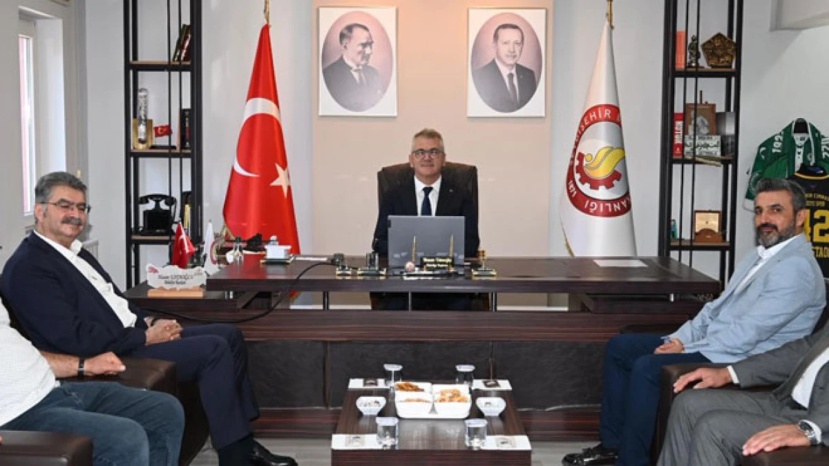 Milletvekili Erdem'den, Ustaoğlu'na ziyaret