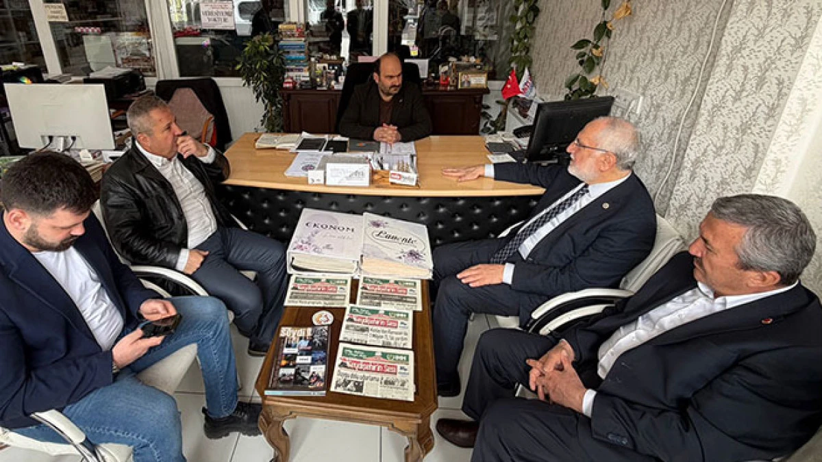 Milletvekili Mehmet Karaman'dan gazetemize ziyaret