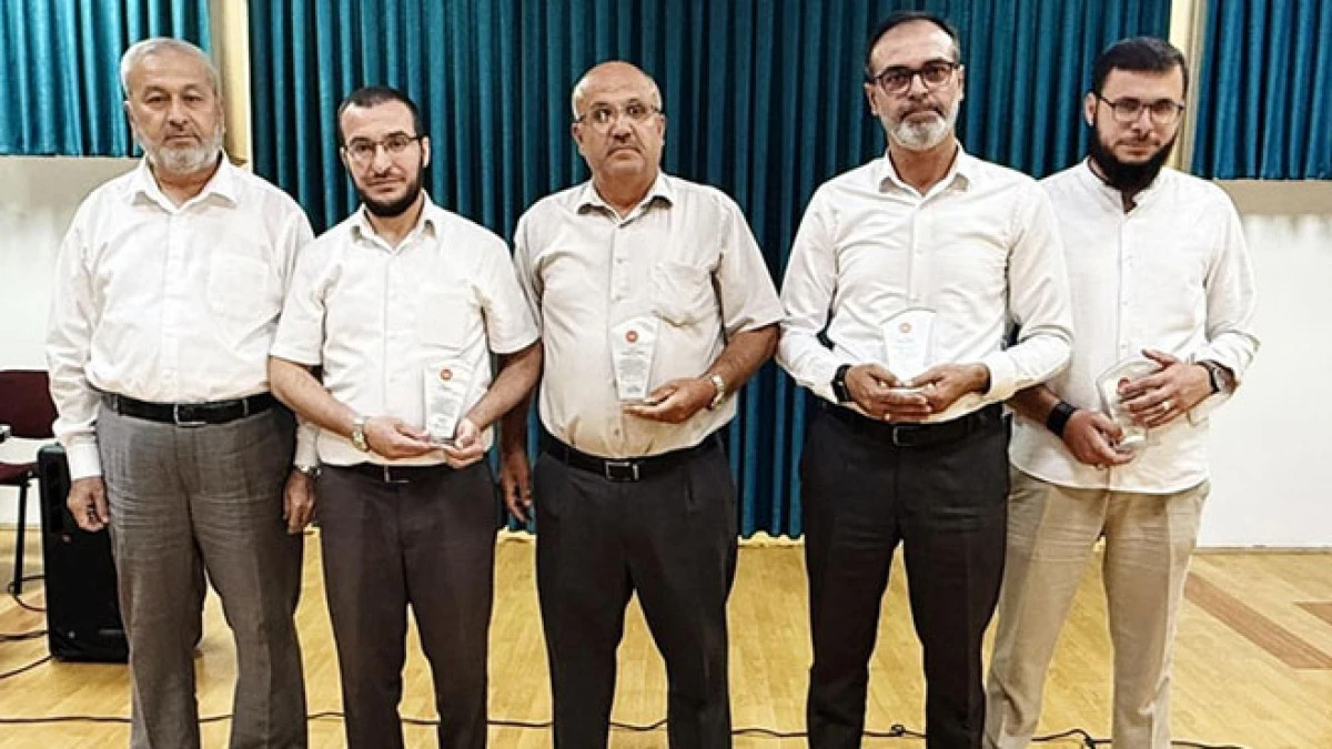 Müftü Adem Bebek personeli ile vedalaştı