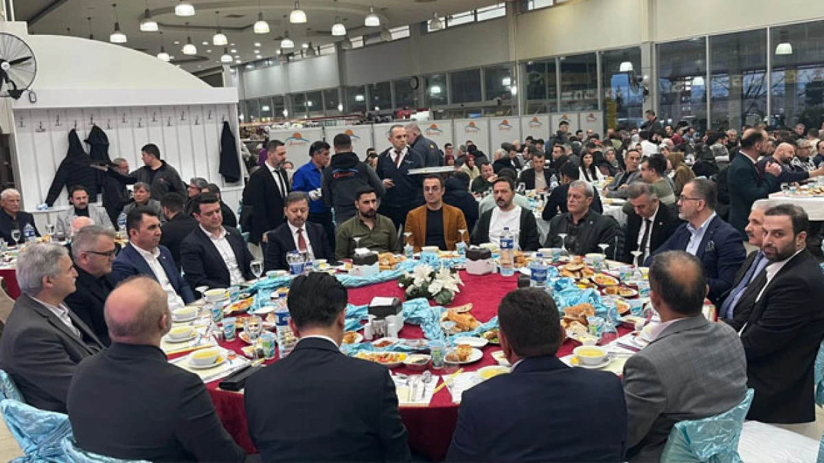 M&Uuml;SİAD Seydibey iftarı yoğun katılımla yapıldı