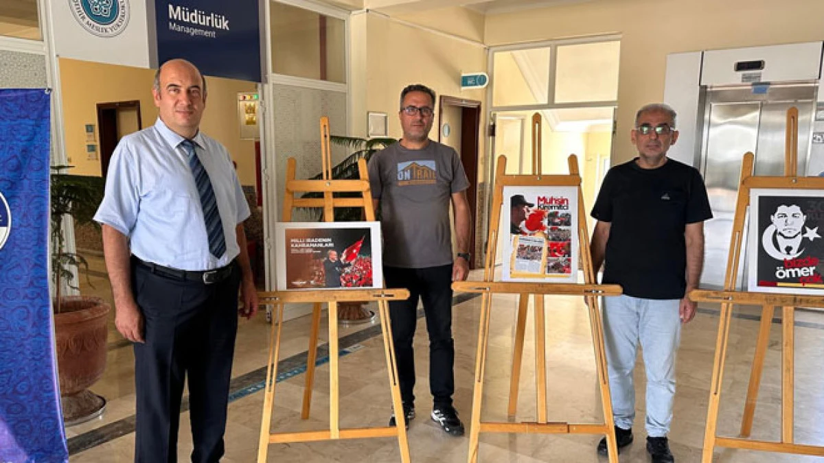 MYO’da 15 Temmuz temalı fotoğraf sergisi  açıldı