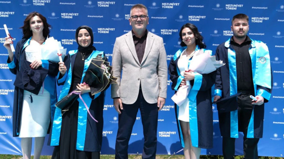 NE&Uuml; Seydişehir Yerleşkesi&rsquo;nde mezuniyet coşkusu yaşandı