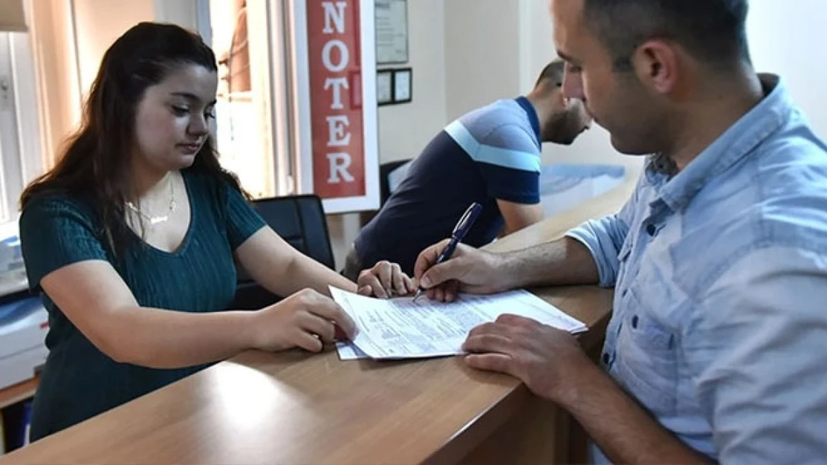 Noterlikte yeni dönem! Hafta sonu nöbetleri zorunlu olacak