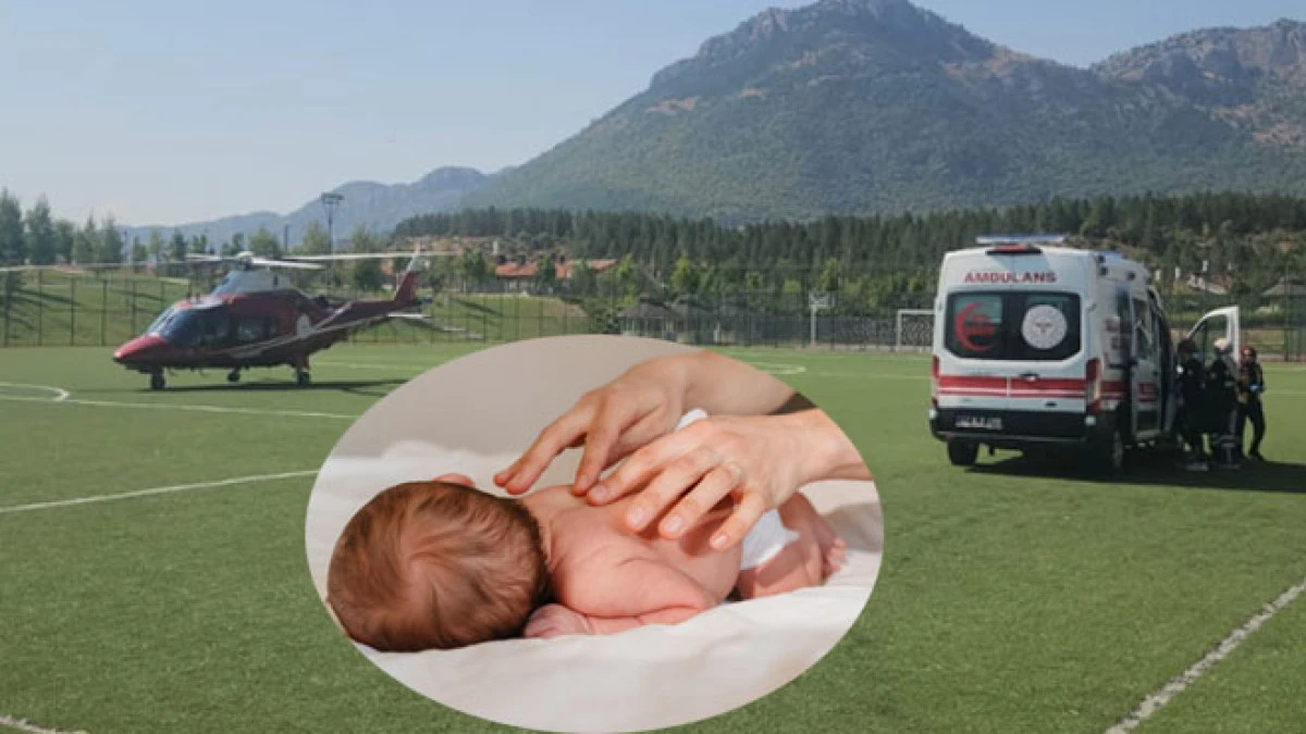 Ölü doğan bebek kalp masajı ile hayata döndü