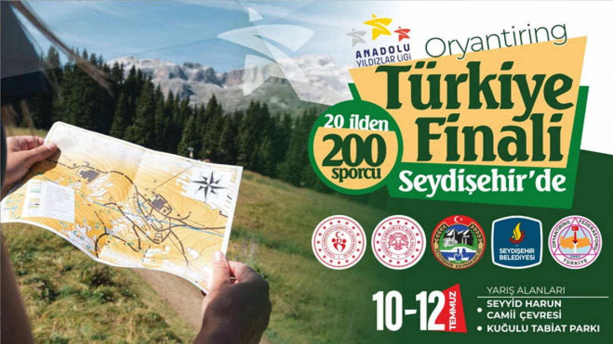 Oryantiring&rsquo;te T&uuml;rkiye&rsquo;nin en iyileri Seydişehir&rsquo;de yarışacak