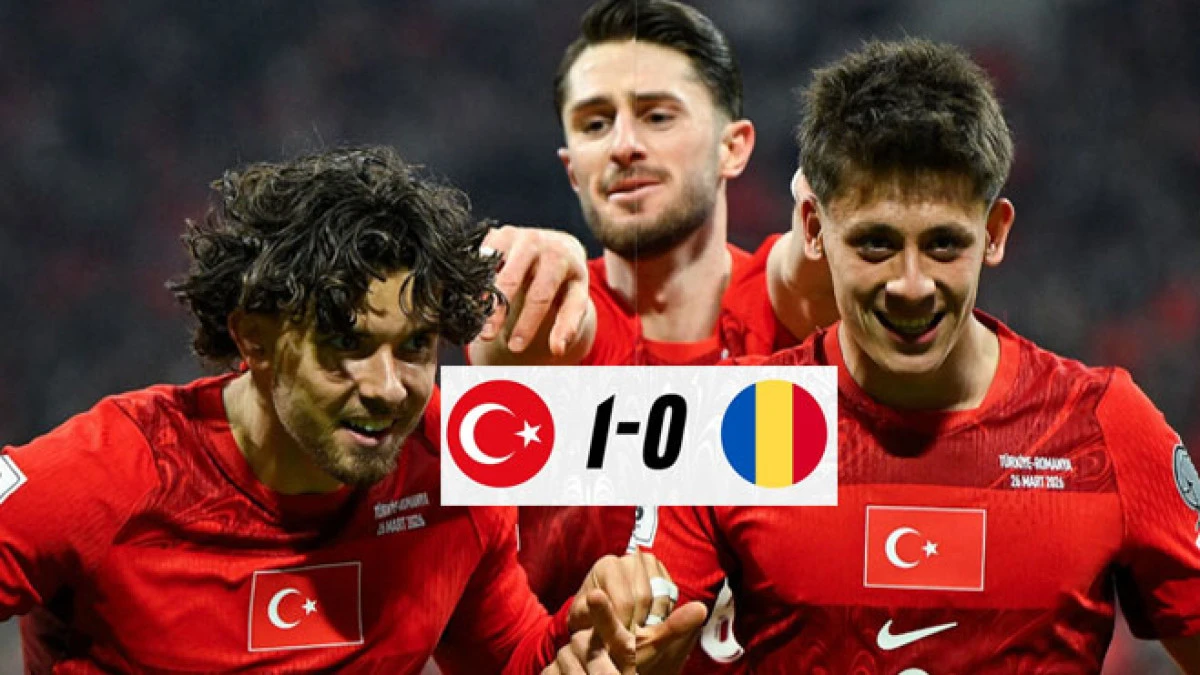 Romanya'yı deviren A Milli Takımımız finalde