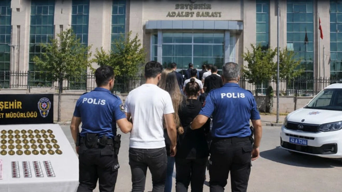 Sahte altın operasyonu: 5 ş&uuml;pheli adliyeye sevk edildi