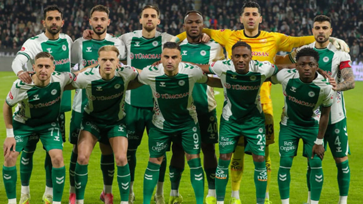 Şampiyonluk yolunda Galatasaray'a Konya &ccedil;elmesi: 2-0