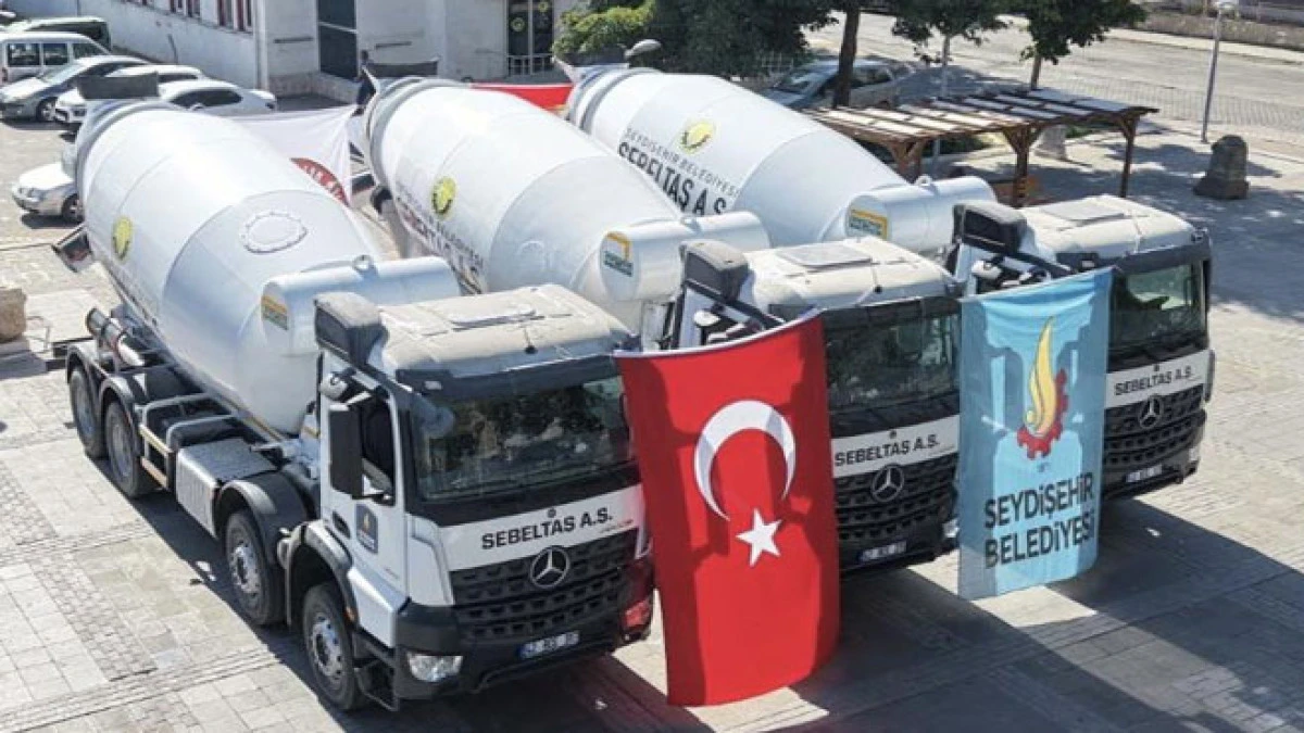 Sebeltaş bünyesine yeni beton mikser