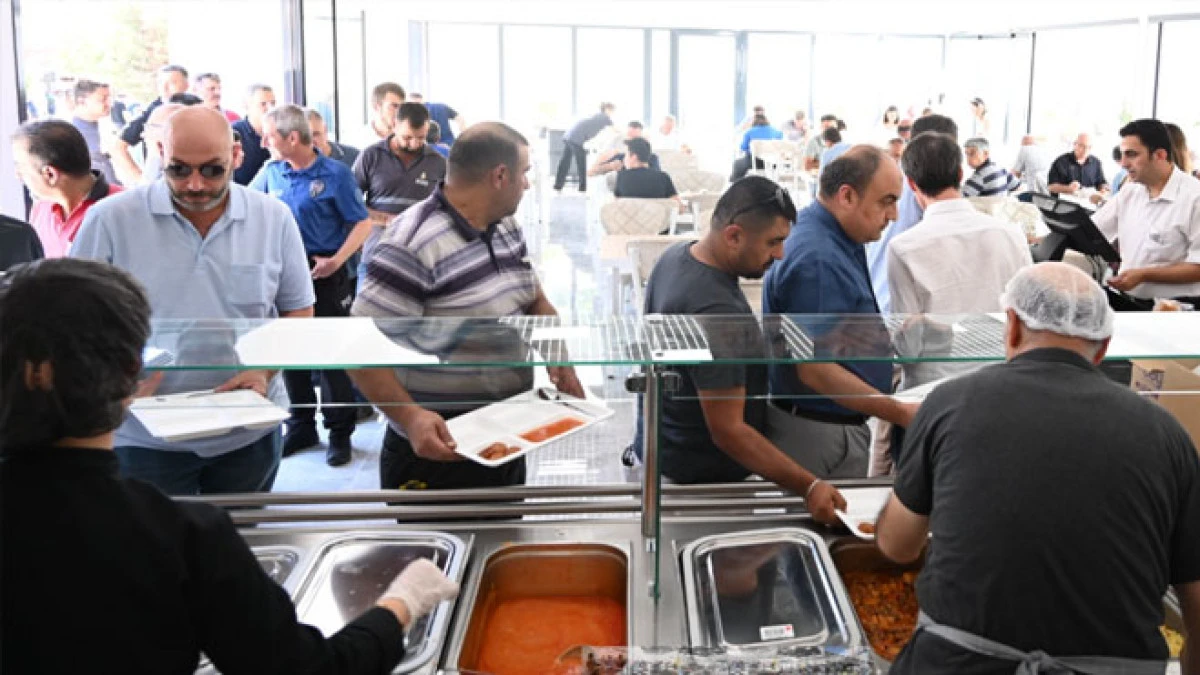Şehir lokantasına ilgi yoğun oldu