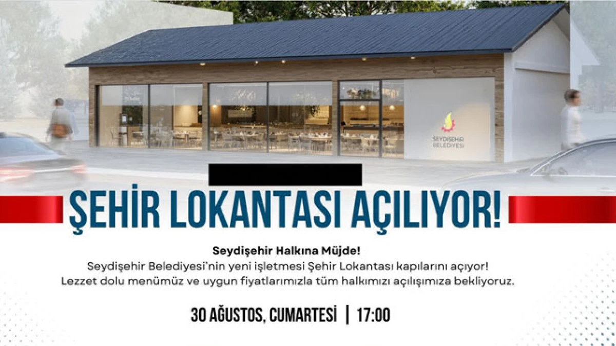 Şehir Lokantası’nda 3 çeşit yemek fiyatı belli oldu