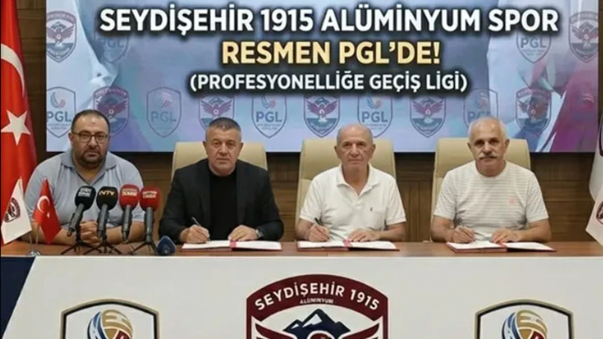 Seydişehir 1915 Al&uuml;minyum Spor Kul&uuml;b&uuml; PGL&rsquo;de m&uuml;cadele edecek