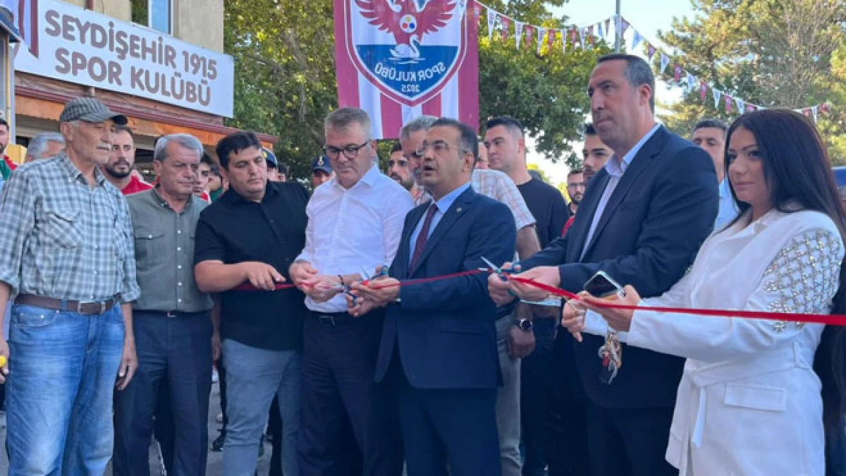 Seydişehir 1915 Spor Kulübü törenle açıldı