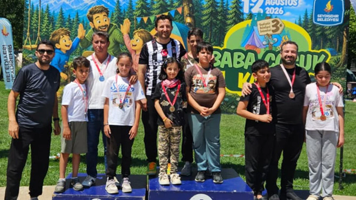Seydişehir Belediyesi baba-&ccedil;ocuk kampı sona erdi