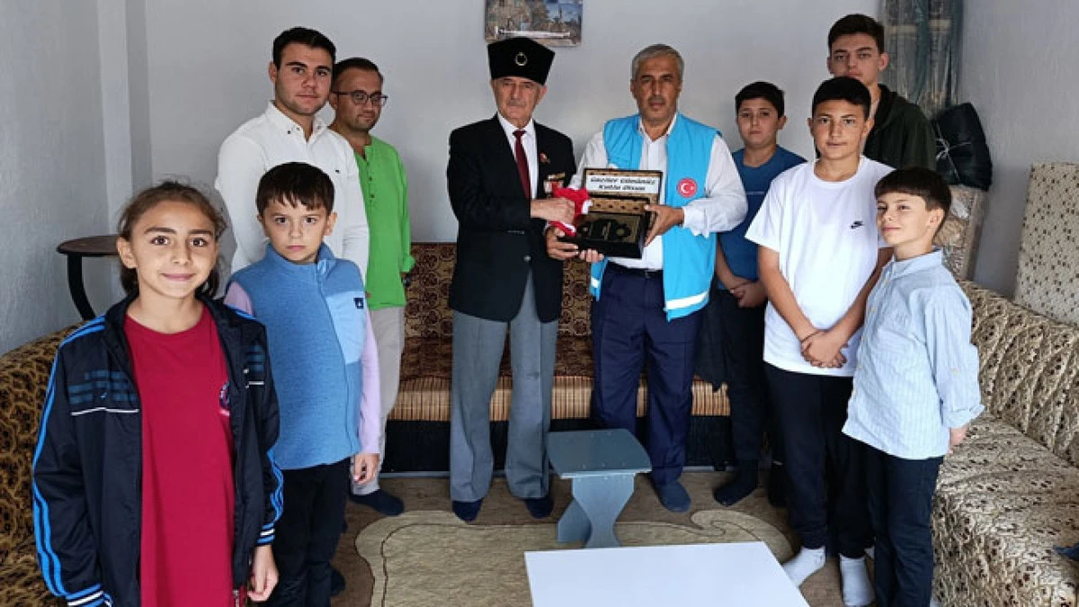 Seydişehir Diyanet Gençlik Koordinatörlüğü'nden Gaziler Günü ziyareti