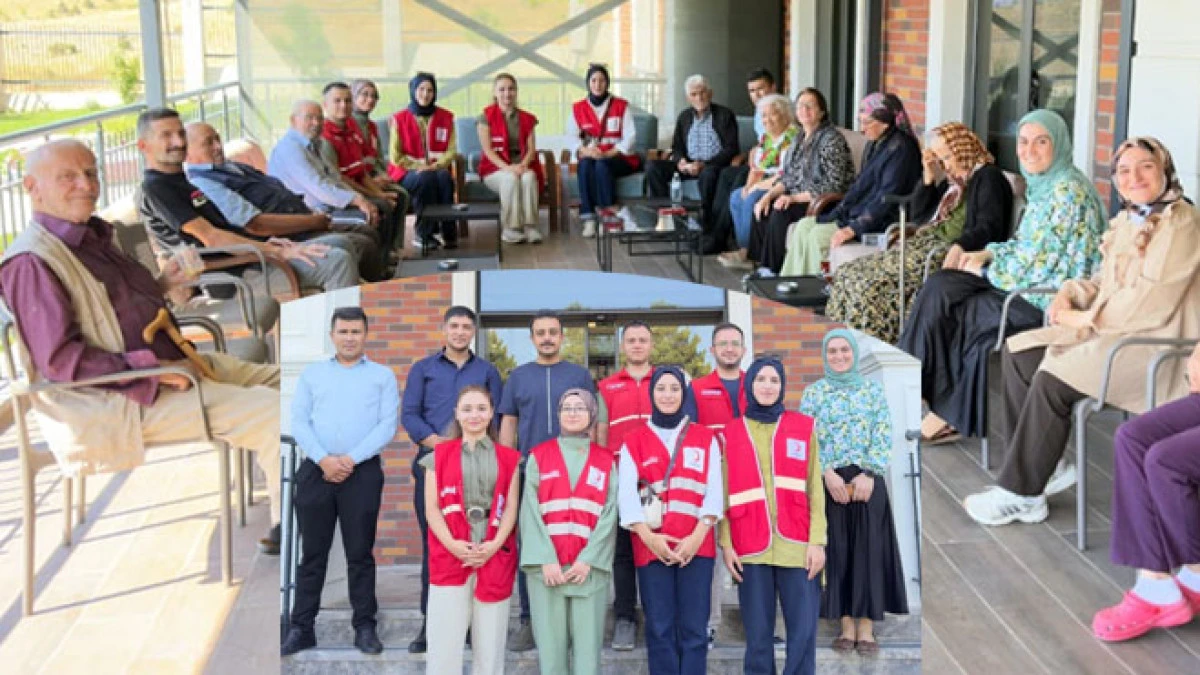 Seydişehir Kızılay&rsquo;dan huzurevi sakinlerine anlamlı ziyaret