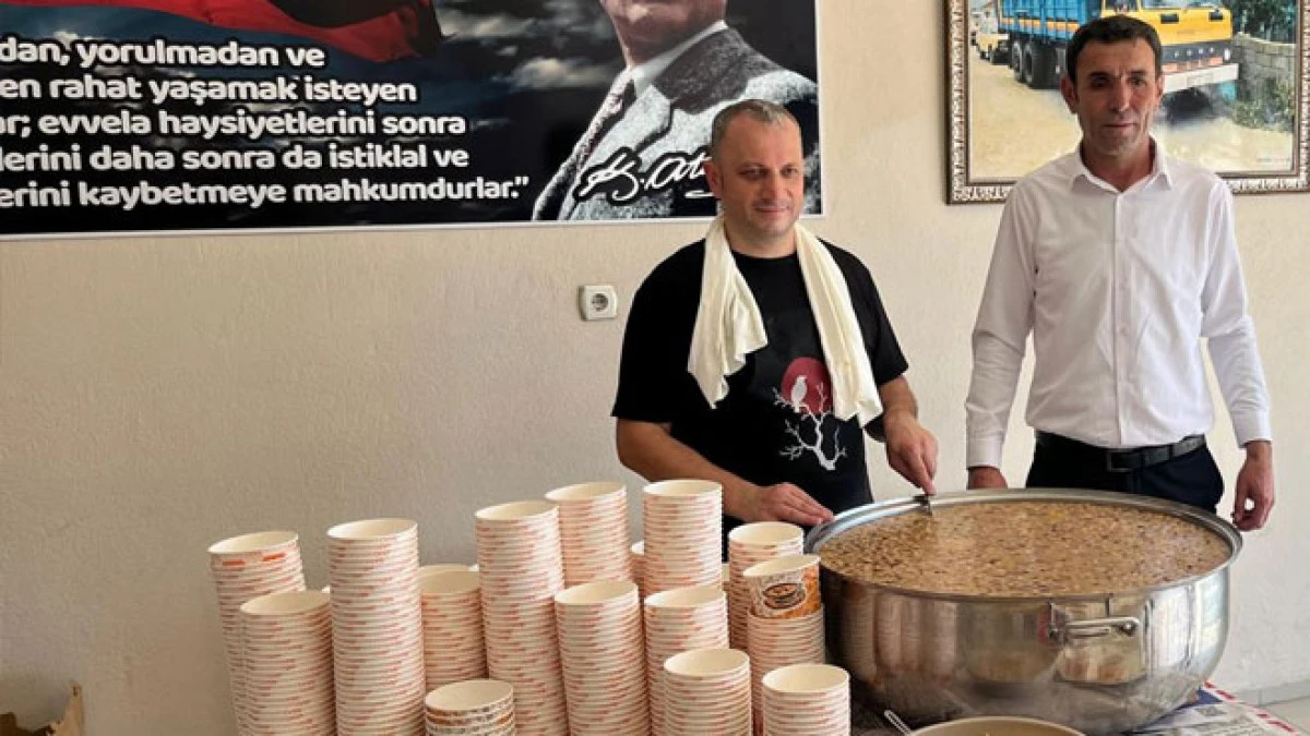 Seydişehir Taşıyıcılar Kooperatifi'nden geleneksel aşure ikramı